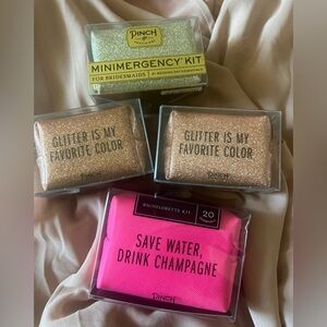 Glitter and Pink Mini Essential Kits